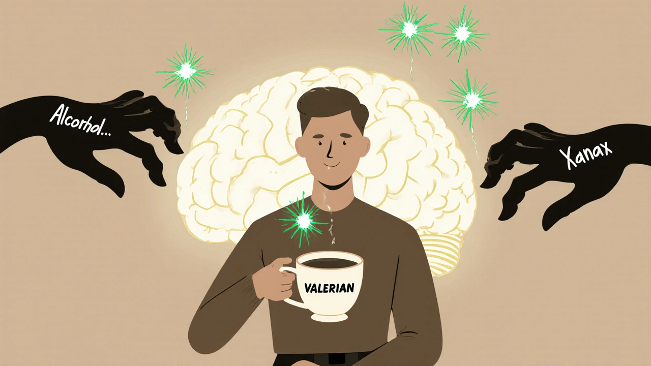 Valerian and Sedating Medications: What You Need to Know About CNS Depression Risk