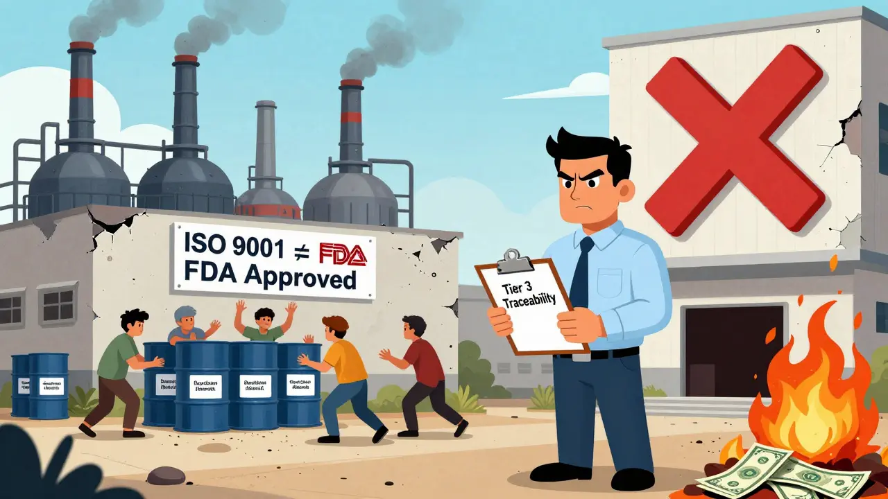 Indian factory under FDA inspection with Tier 3 traceability demands and burning money